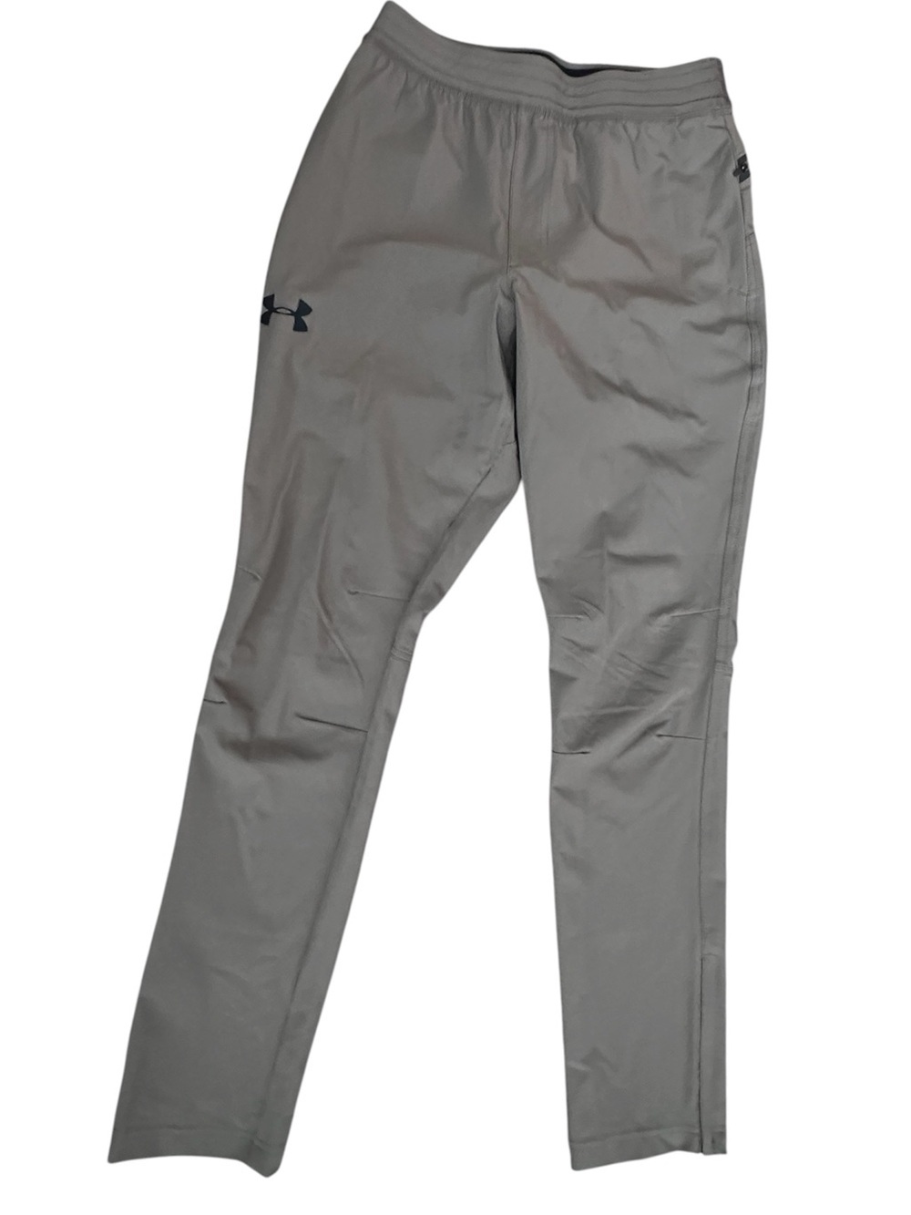 Under Armour Mens Unstoppable Pants dark gray Tapered Fit Size M